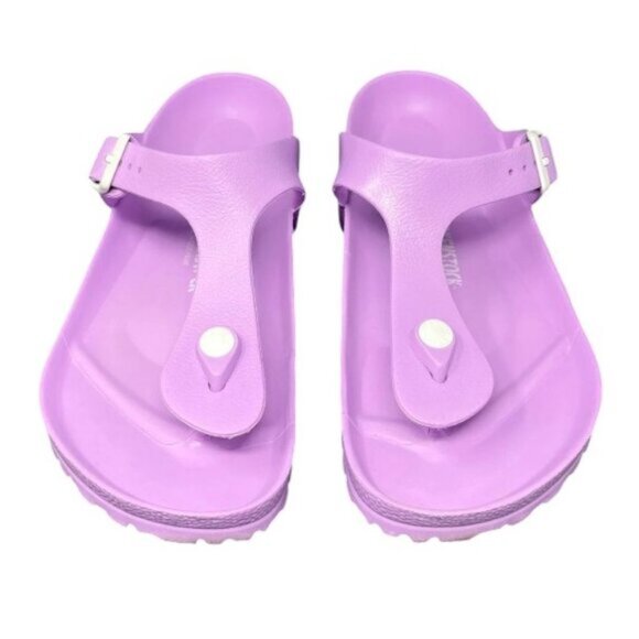 BIRKENSTOCK Gizeh Essentials Eva Lavender Fog Thong Sandal  -  38 = 8 - Picture 3 of 5